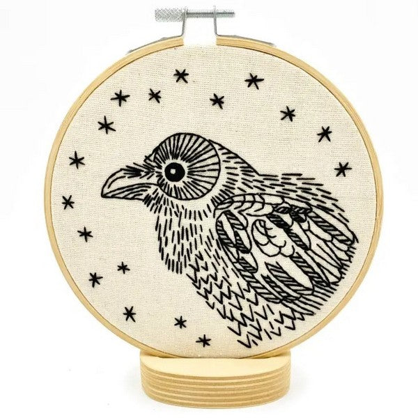 Nevermore DIY Embroidery Kit | Hook, Line & Tinker | boogie + birdie