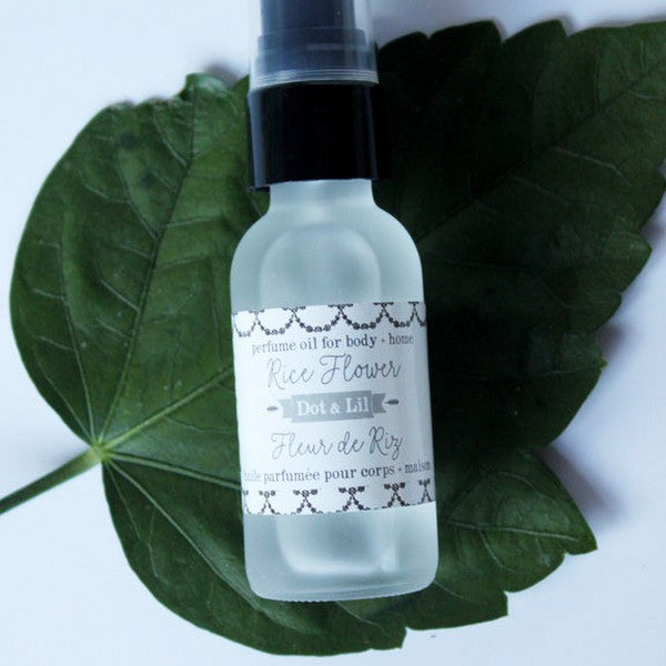 Rice Flower Perfume Oil | Dot & Lil | boogie + birdie