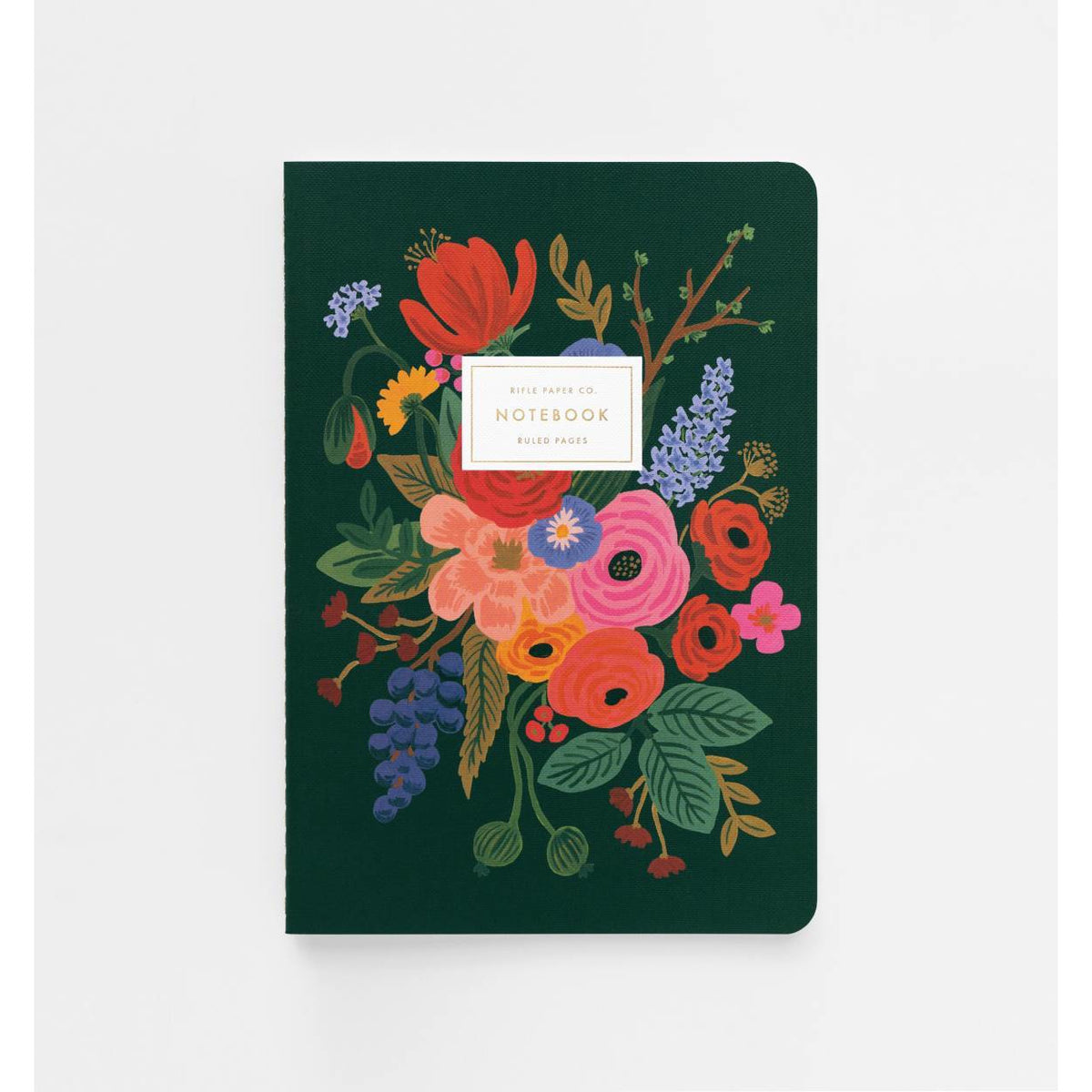 Garden Party Stitched Notebooks - Set of 3