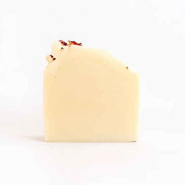 Rose Petal Soap without packaging  | Soak Bath Co. | Shop a selection of handmade bath products at boogie + birdie