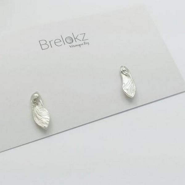 Silver Maple Seed Stud Earrings | Brelokz | boogie + birdie