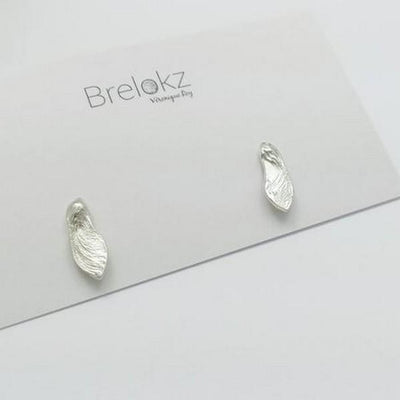 Silver Maple Seed Stud Earrings | Brelokz | boogie + birdie
