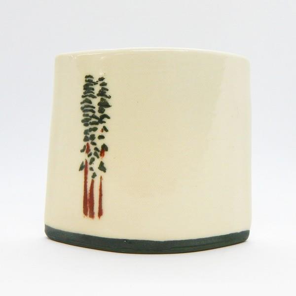Cedar Trees Short Vase