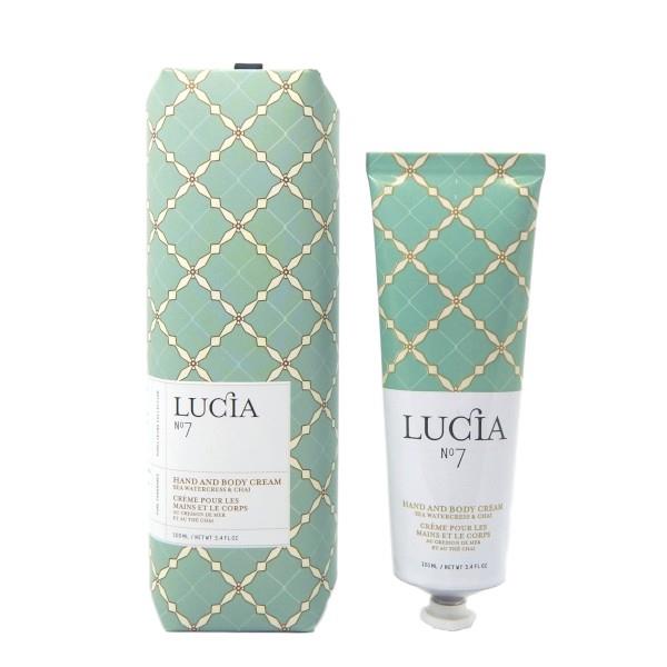 Lucia Sea Watercress & Chai Tea Hand And Body Cream | boogie + birdie