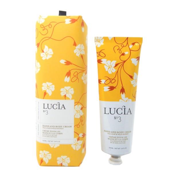 Lucia Tea Leaf & Wild Honey Hand And Body Cream | boogie + birdie