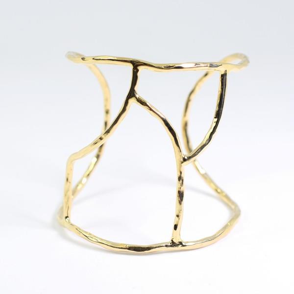 Lissa Bowie Serenella Brass Cuff