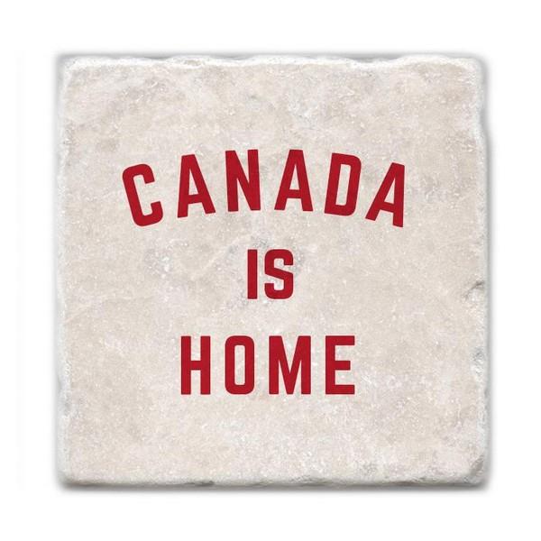 Canada Is Home Marble Coaster | boogie + birdie