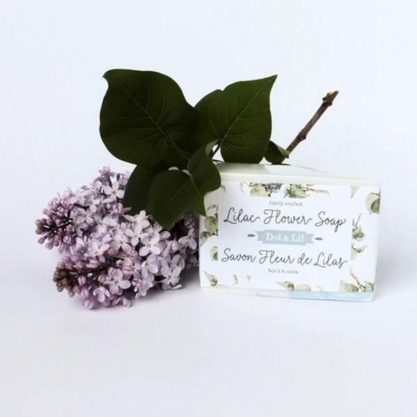 Lilac Flower Bar Soap | Dot & Lil | boogie + birdie