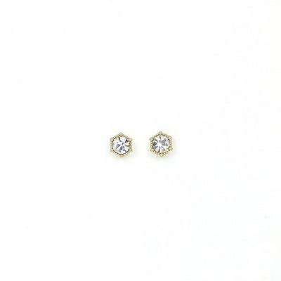 Clear Astrid Studs | Jewellery | boogie + birdie