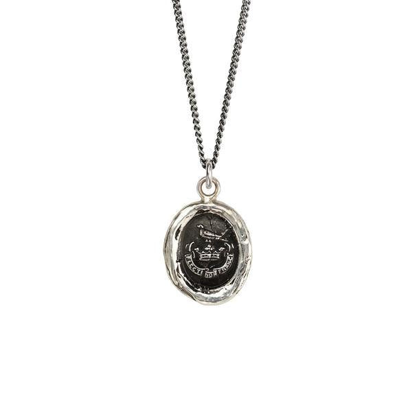 Silver Unbreakable Pyrrha Talisman Necklace