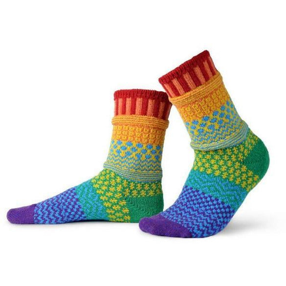 Rainbow Solmate Socks | boogie + birdie