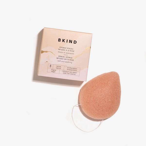 Rose BKIND Konjac Sponge | BKIND | boogie + birdie