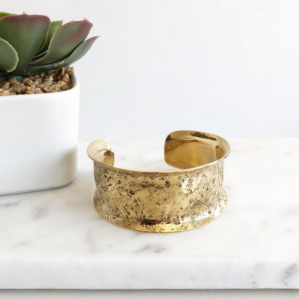 Lissa Bowie Antonin Brass Cuff