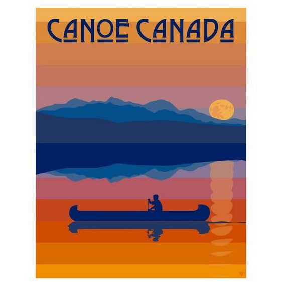 Canoe Canada Print | Damn Fine | boogie + birdie