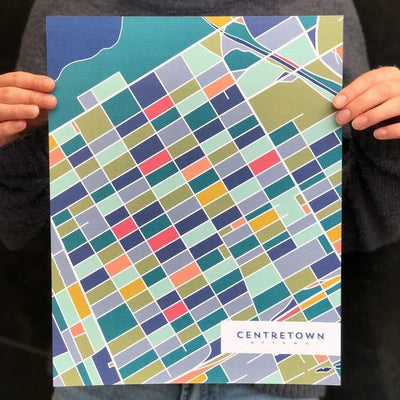 Centretown Map Print | Home | boogie + birdie