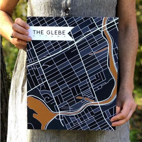 The Glebe Map Print