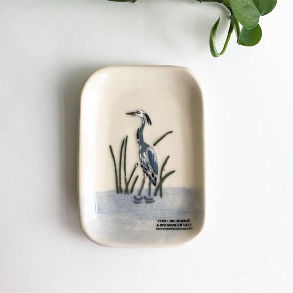Blue Heron Soap Dish
