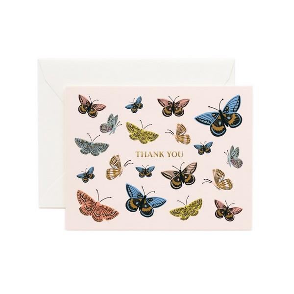 Monarch Thank You Card