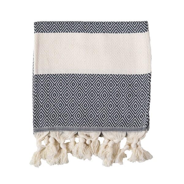 Carbon Diamond Turkish Hand Towel