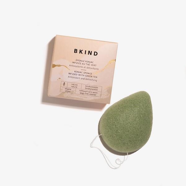 Green Tea BKIND Konjac Sponge | BKIND | boogie + birdie