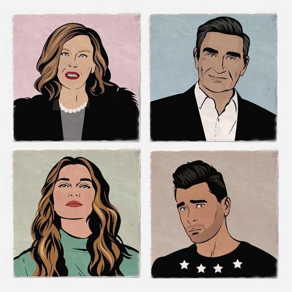 Schitt's Creek Coaster Set | Versatile | boogie + birdie
