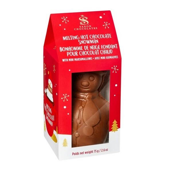 Melting Hot Chocolate Snowman | Saxon Chocolate | boogie + birdie