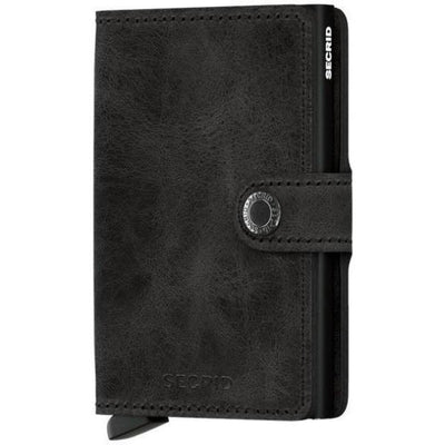 Vintage Black Miniwallet | Accessories | boogie + birdie