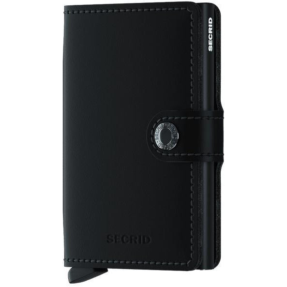 Matte Black SECRID Miniwallet | boogie + birdie