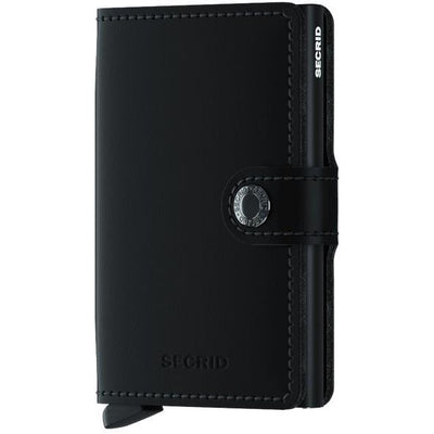 Matte Black SECRID Miniwallet | boogie + birdie