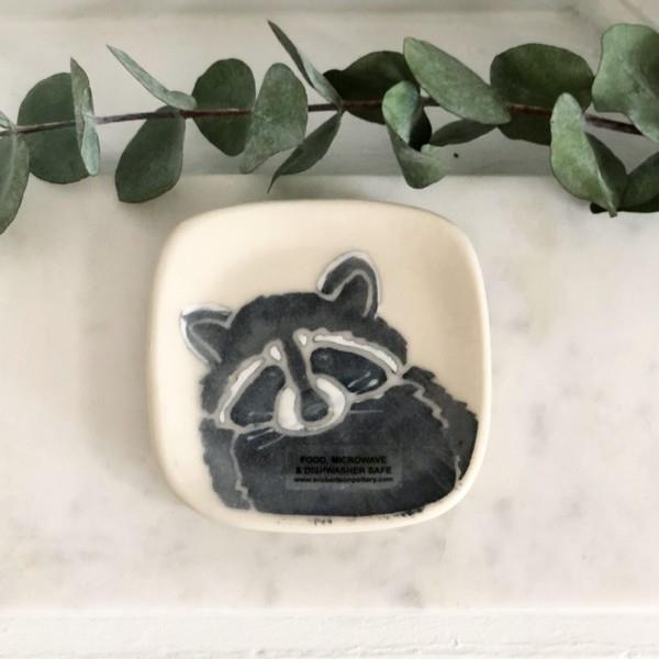 Raccoon Tea Bag Holder