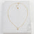 Gold Everly Circle Necklace
