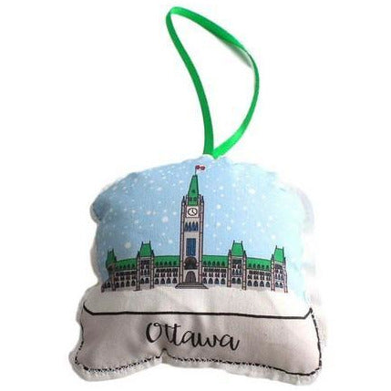 Parliament Ottawa Snowglobe Ornament | Creationz by Catherine | boogie + birdie