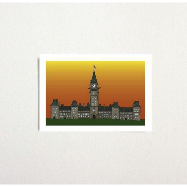 Parliament Sunset Postcard | Creationz by Catherine | boogie + birdie