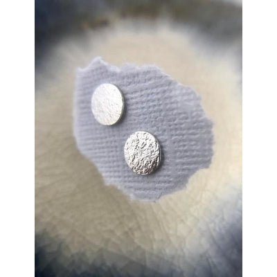 Silver Open Fire Sun Studs