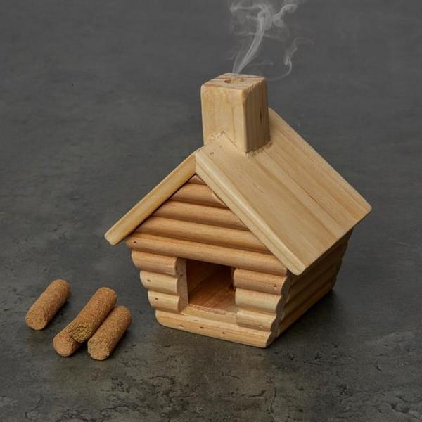 Little Cabin Incense Burner Set