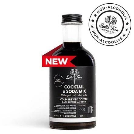 Cold Brew Coffee Cocktail + Soda Mix
