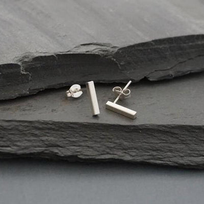 Medium Bar Stud Earrings | boogie + birdie