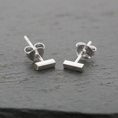 Micro Bar Stud Earrings | boogie + birdie