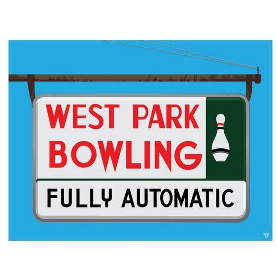 West Park Bowling Print