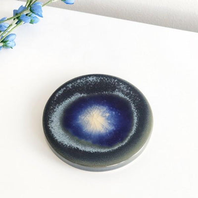 Galaxy Blue Stoneware Trivet/Coaster