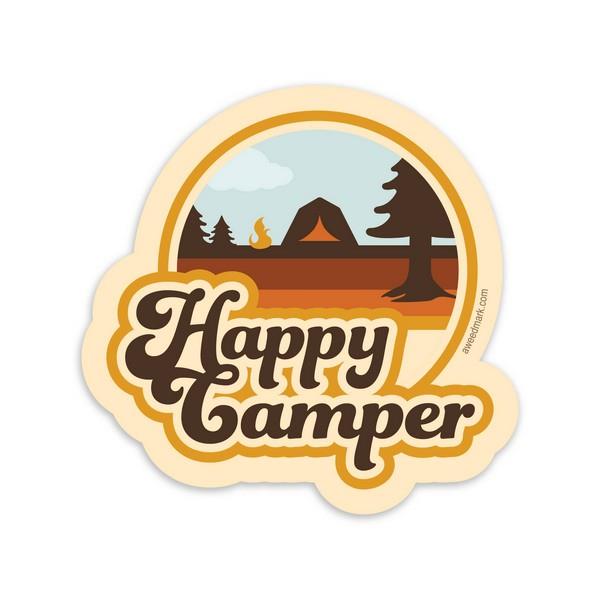 Happy Camper Sticker | boogie + birdie