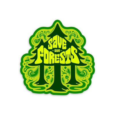 Save Our Forests Sticker | boogie + birdie