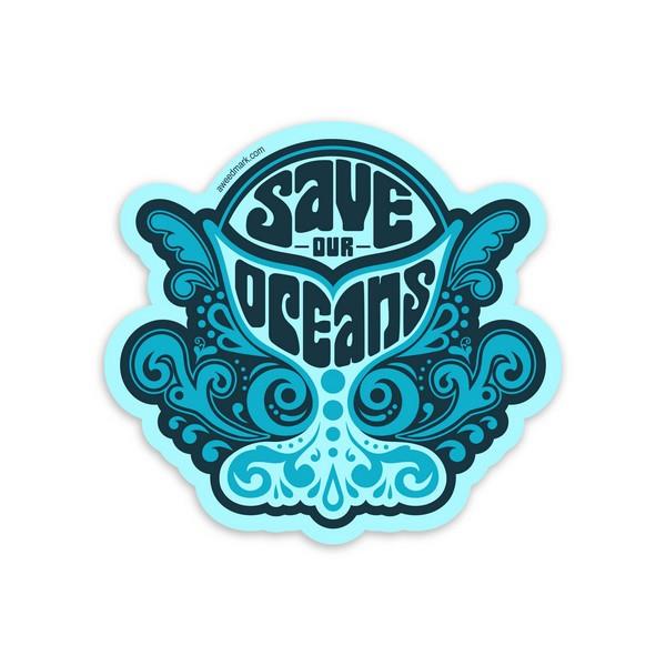 Save Our Oceans Sticker | boogie + birdie