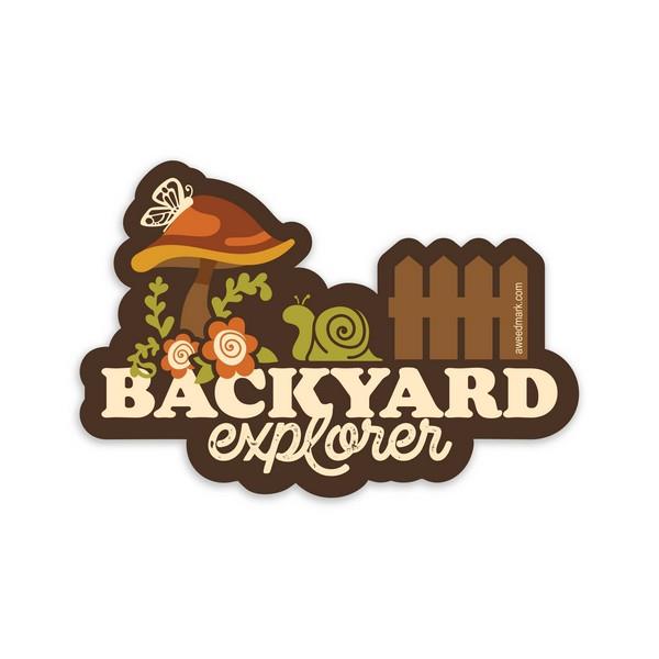 Backyard Explorer Sticker | boogie + birdie