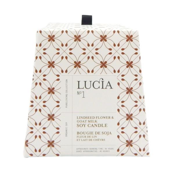 Lucia Lindseed Flower & Goat Milk Candle | boogie + birdie