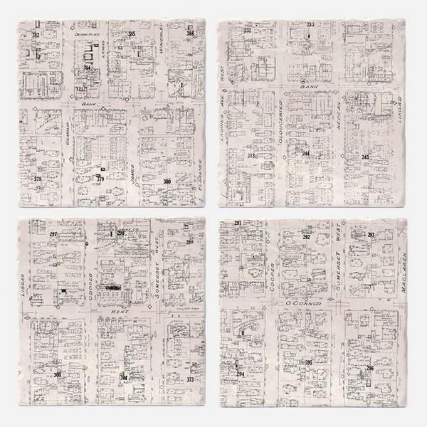 Centretown Maps Coaster Set | Versatile | boogie + birdie