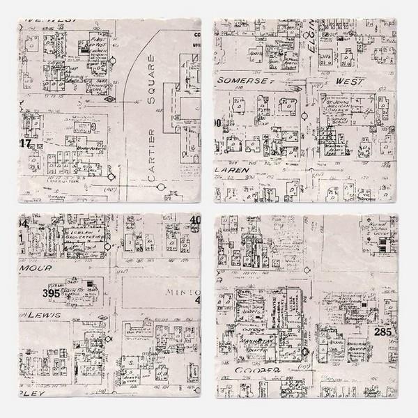 Golden Triangle Coaster Set | Home | boogie + birdie

