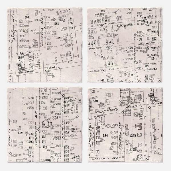 Westboro Maps Coaster Set | Versatile | boogie + birdie