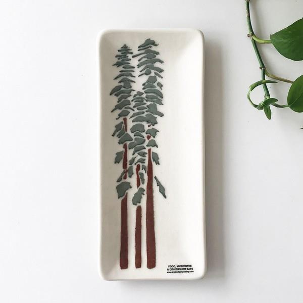 Cedar Trees Plate | Susan Robertson Pottery | boogie + birdie