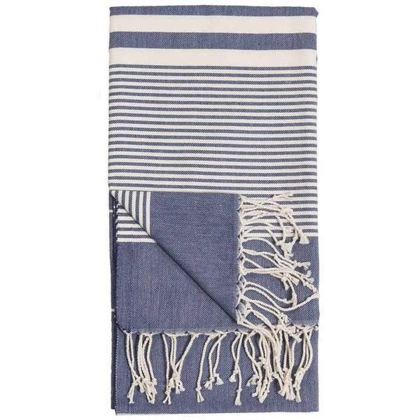 Harem Denim Turkish Towel | Folded | boogie + birdie